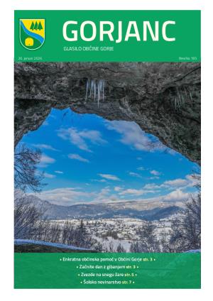 Številka 185, januar 2026